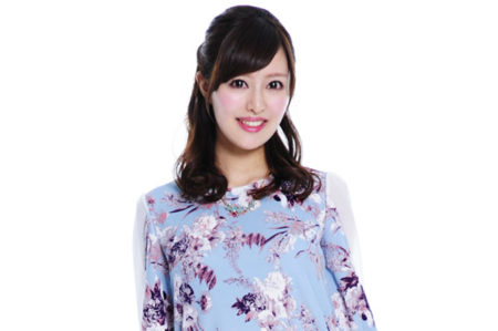 ブルー×シースルー×花柄ワンピース