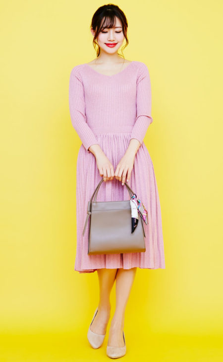 冬ピンクコーデ Rcawaii