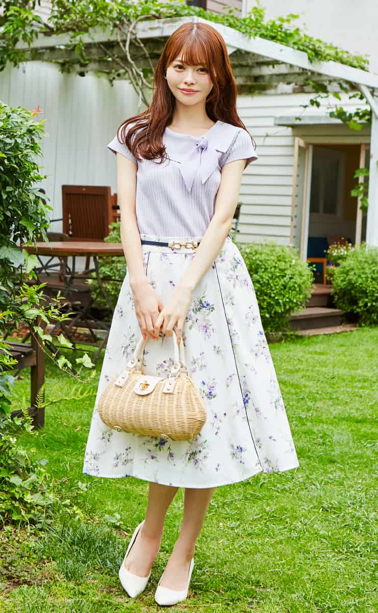 高校生でも着やすい!夏に最適な涼し気コーデ