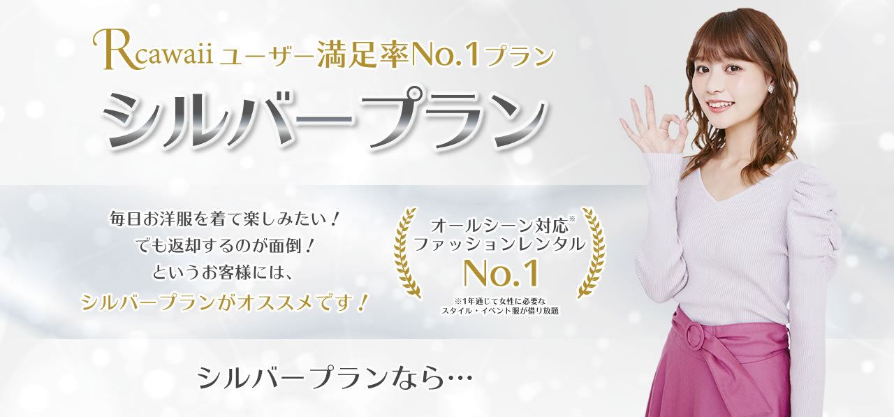 Rcawaiiユーザー満足率No.1プラン　シルバープラン