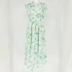 dazzlin PRESSED FLOWERS ラッフルワンピース
