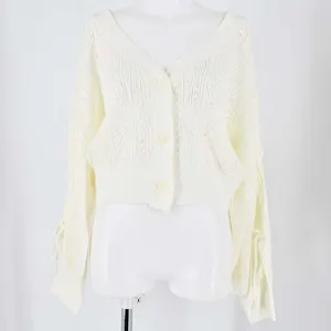 dazzlin クロシェショートカーディガン