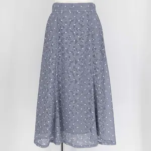 LAISSE PASSE レースドットプリントSK