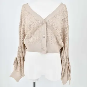 dazzlin クロシェショートカーディガン