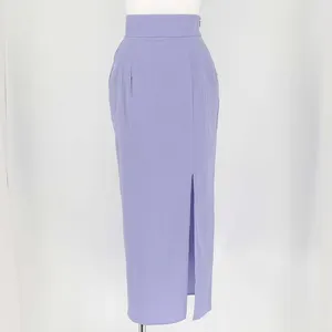 dazzlin スリットⅠラインスカート