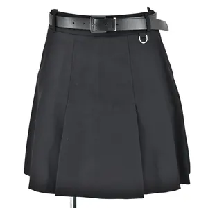 LILY BROWN ベルト付きタックプリーツスカショーパン