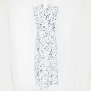 SNIDEL Sustainableバリエプリントナローワンピース