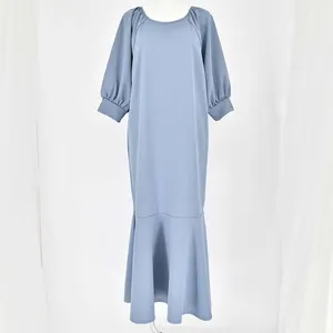 vingtrois カットジョーゼットマーメイドワンピース
