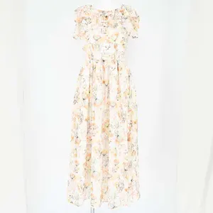 dazzlin 2WAYカラーバックティアードワンピース