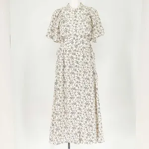 apresjour フレアスリーブワンピース