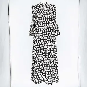 SNIDEL デコルテオープンドットプリントOP