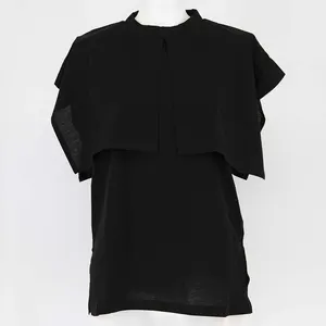 she mo shelly スリットケープTシャツ