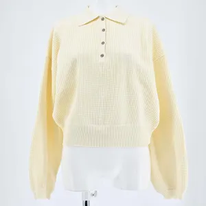 cheriella アモッサメッシュ編みポロニット