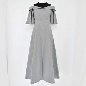 dazzlin レイヤードテーラーマークワンピース